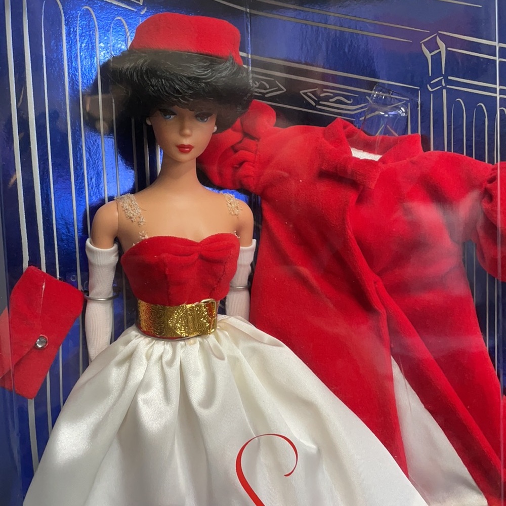 Silken Flame Retro Style Brunette Barbie - Vintage Reproduction from 1998 - Picture 5 of 13